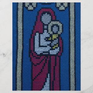 Papier Christian embroidery