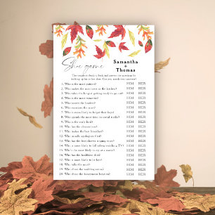 Papier Chute laisse nuptiale douche Chaussure jeu