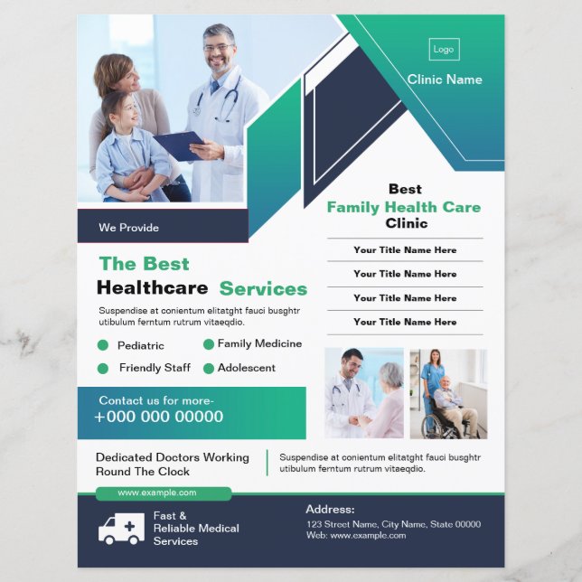 Papier Circulaire de service hospitalier (Devant)