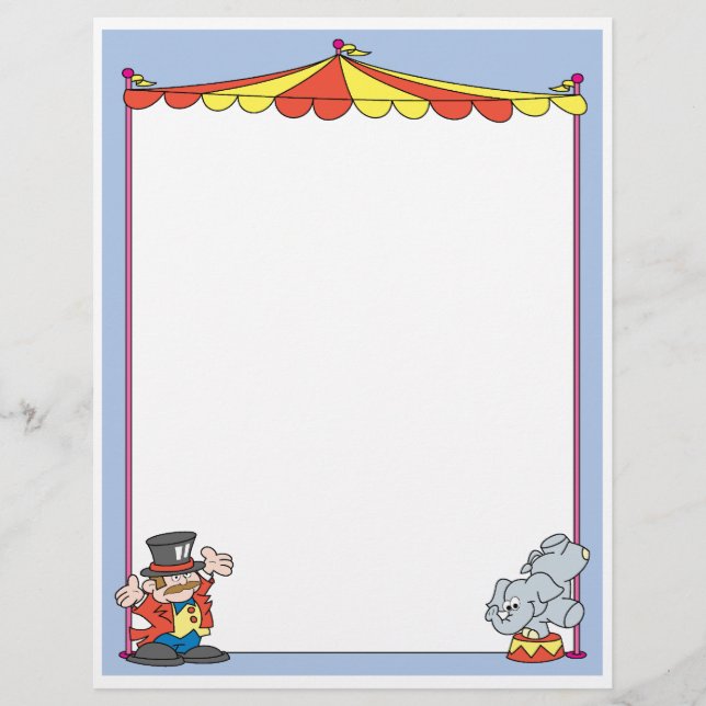 Papier Circus Elephant Act (Devant)