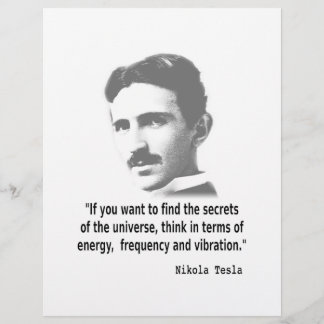 Papier Citation De Nikola Tesla