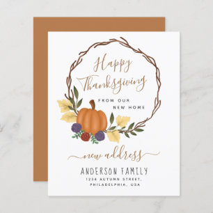 Papier Citrouille budgétaire - Nouvelle Faire-part d'adre