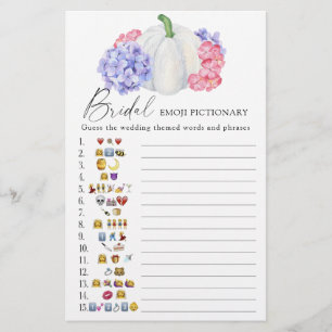 Papier Citrouille - jeu de pictionary d'emoji pour la fêt