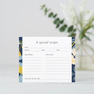 Papier Citrus citron Positano Fête des mariées Recette Ca