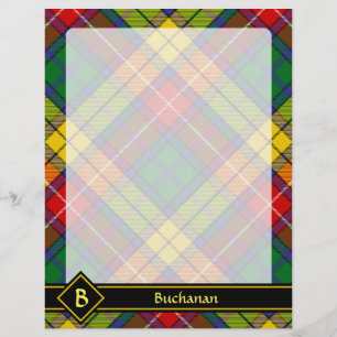Papier Clan Buchanan Tartan