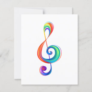Papier Clé arc-en-ciel