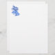 Papier Cloches Mariages bleues (Devant / Derrière)