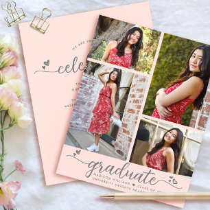 Papier Clou rose 4 Photo Budget Diplôme Invitation de scr