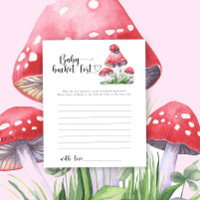 Coccinelle sur champignons rouges - Liste de chose