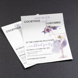 Papier Cocktails Costumes Budget du parti Halloween