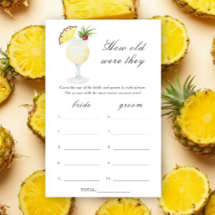 Papier Cocktails enterrement de vie de jeune fille - Quel