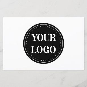 Papier Code QR noir élégant et élégant