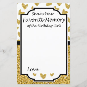 Papier Coeur de parties scintillant Mémoire préférée de l