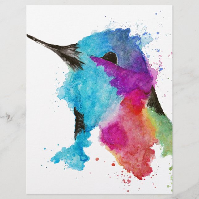 Papier colibri (Devant)