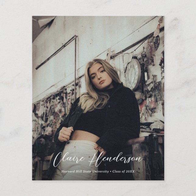 Papier Collage de photos de remise de diplômes de classe  (Devant)