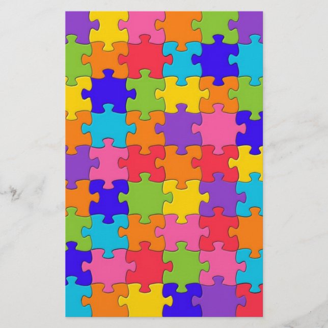 Papier Collection puzzled (Devant)
