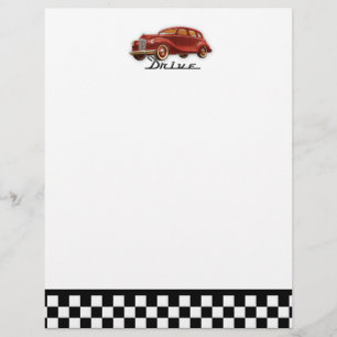 Papier Conducteur de voiture classique