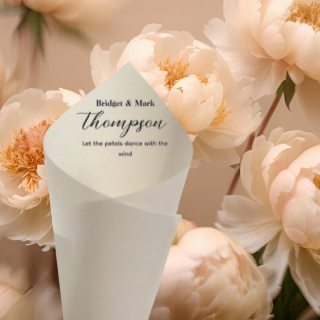 Papier Confetti Cone mariage Cone Petal Toss Cone (wedding petal toss, wedding confetti cones)