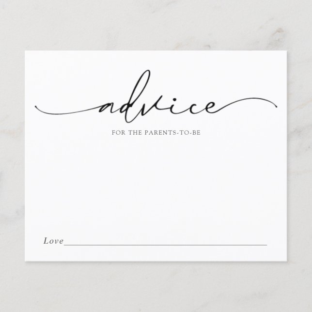 Papier Conseil de calligraphie moderne pour les futurs pa (Devant)