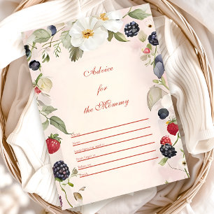 Papier Conseil pour le baby shower maman