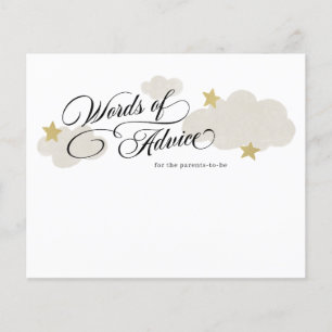 Papier Conseil pour les parents à être Stars Cloud Baby s