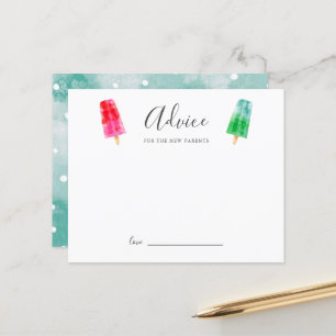 Papier Conseils de Baby shower populaire pour les nouveau