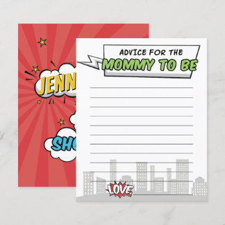 Papier Conseils pour une Baby Shower sur le thème d'un su