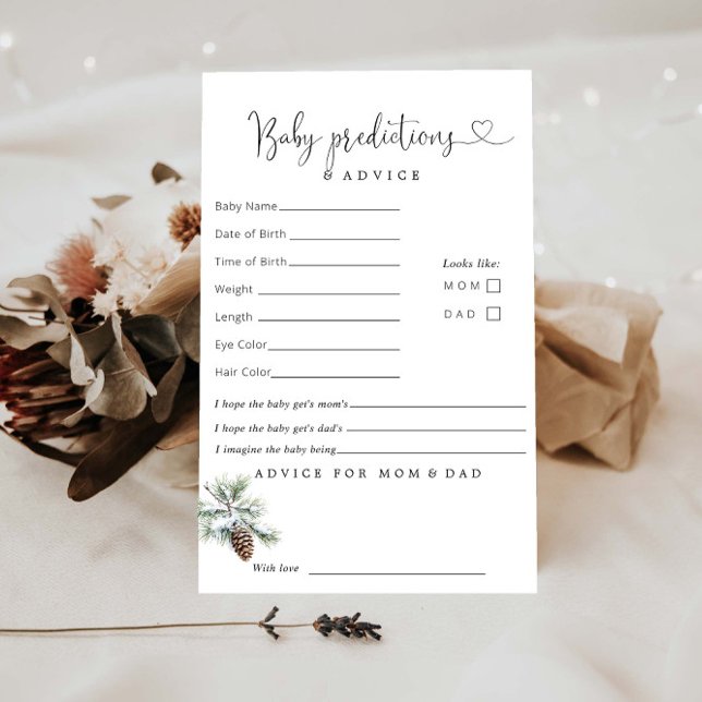 Papier Conseils sur les prévisions de Baby showers d'hive (Créateur téléchargé)