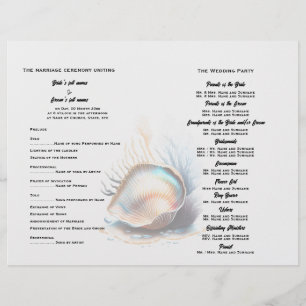Papier Coquillages marins de plage coquillages marins 3D 