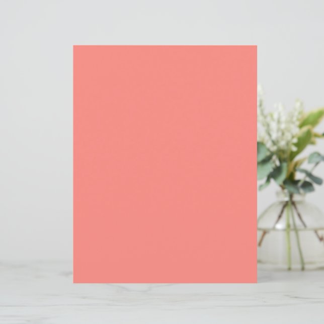 Papier Corail rose (Debout devant)