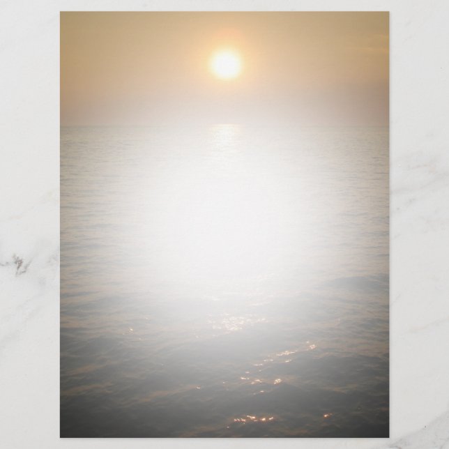 Papier Coucher de soleil (Devant)