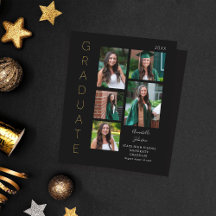 Couleur du budget - Or & Noir Graduate 6 photo