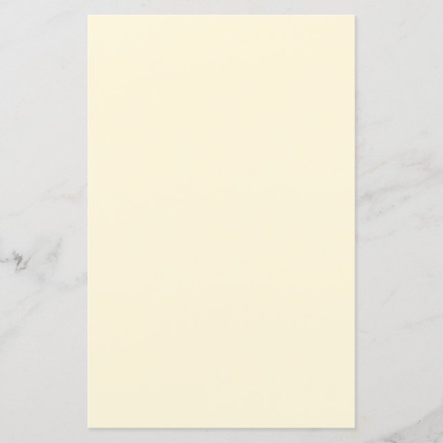 Papier Couleur solide de Cornsilk (Devant)