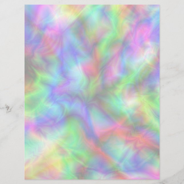Papier Couleurs arc-en-ciel Abstraites (Devant)