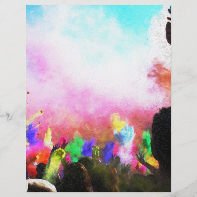 Papier Couleurs Holi Falln (Devant)