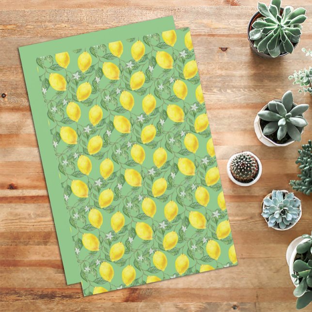 Papier Coupe jaune citron vert (Créateur téléchargé)