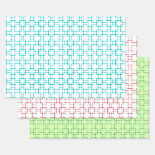 Papier Craft de Coloriage Rétro pour Emballage Art
