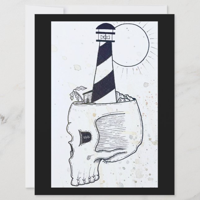 Papier crâne (Devant)