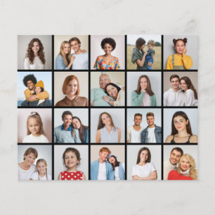 Papier Créez votre propre feuille/carte de collage photo 