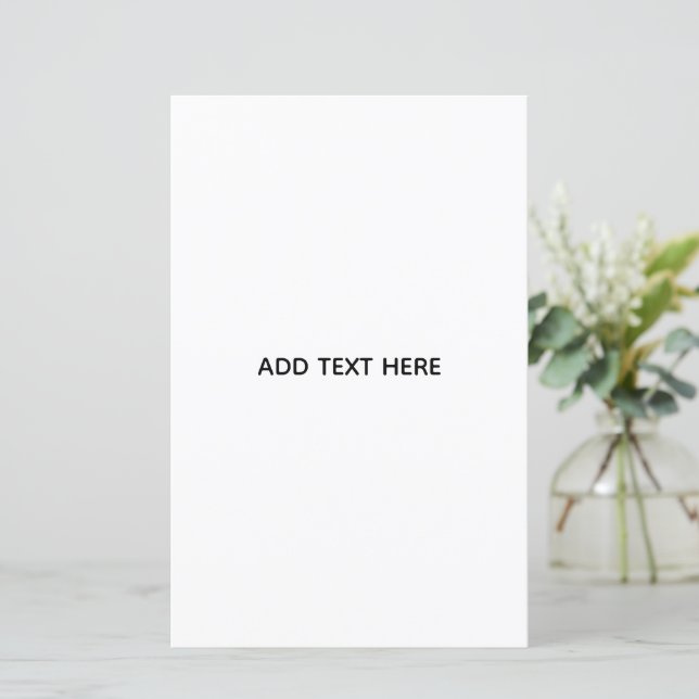 Papier Créez Votre Propre Fleur  (Debout devant)