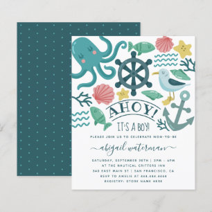 Papier Critère maritime nautique Budget C'est un Baby sho