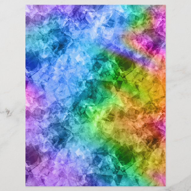 Papier Crumpled Peacock Blue (Devant)