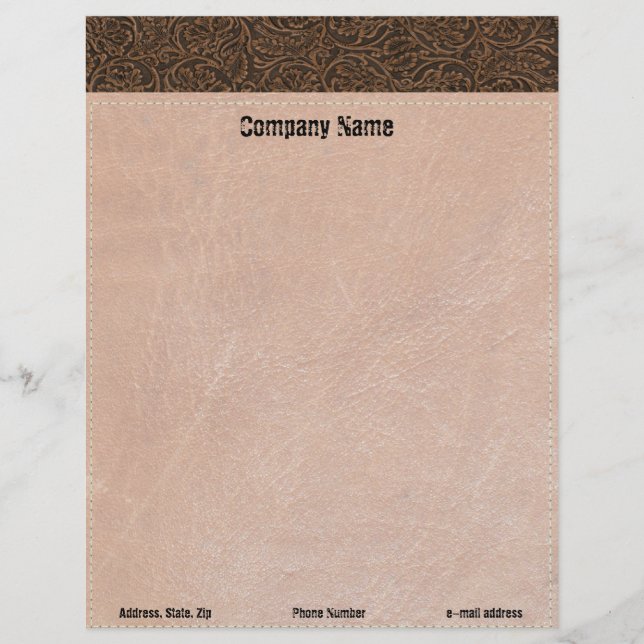 Papier Cuir à selle (Devant)