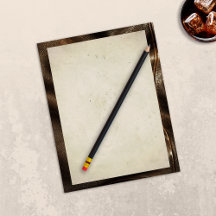 Cuir Brown brillant Faux