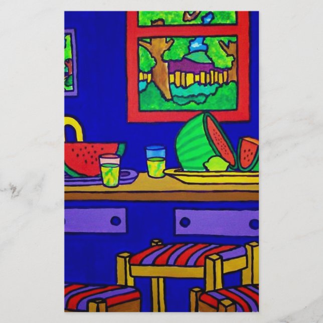 Papier Cuisine Watermellon par Piliero (Devant)