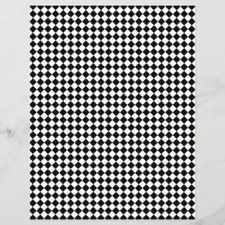 Papier Custom Color Black Checkerboard Scrapbook Paper