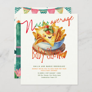 Papier Cute Fiesta Nacho BUDGET Baby shower moyen