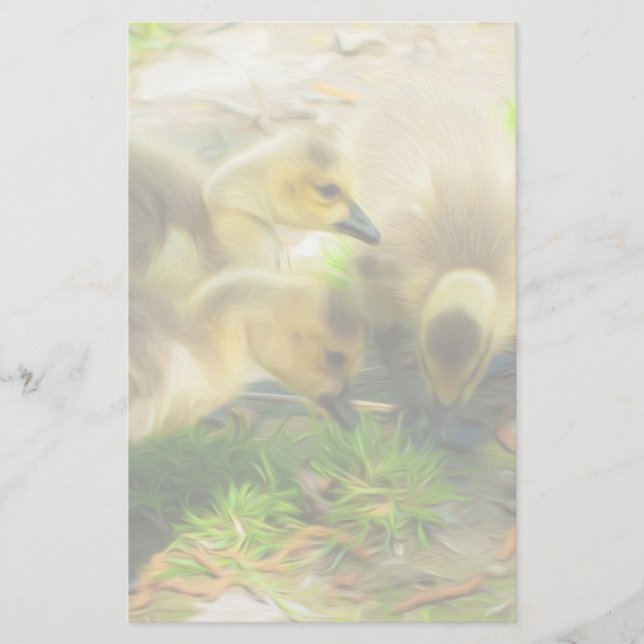 Papier Cute Gosling (Devant)