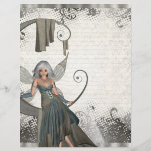 Papier Cute manga fairy