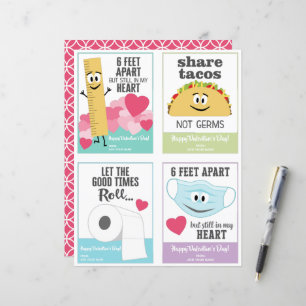 Papier Cute salle de classe de fête de la Saint-Valentin 